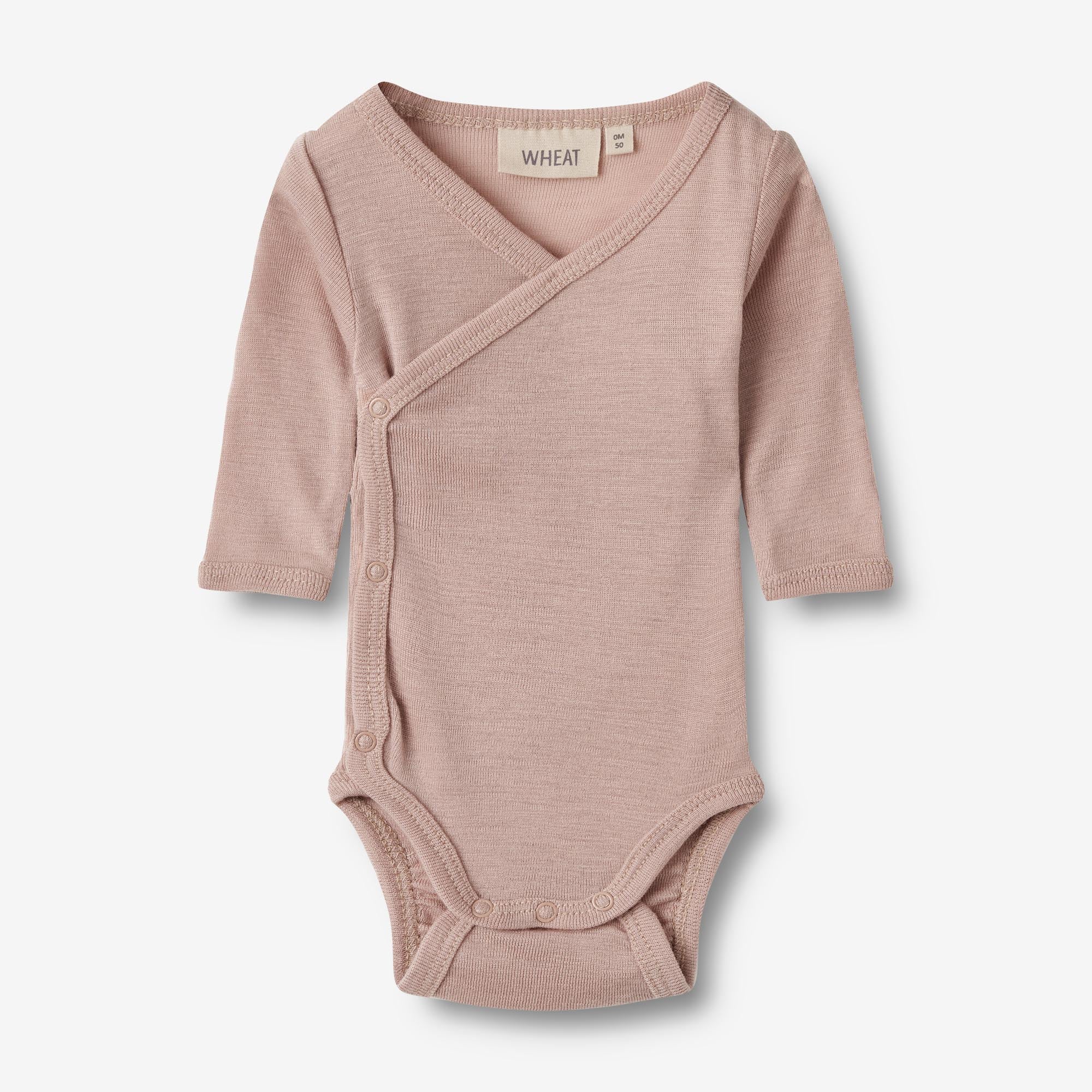 Wool Body L/S Willow - dry rose
