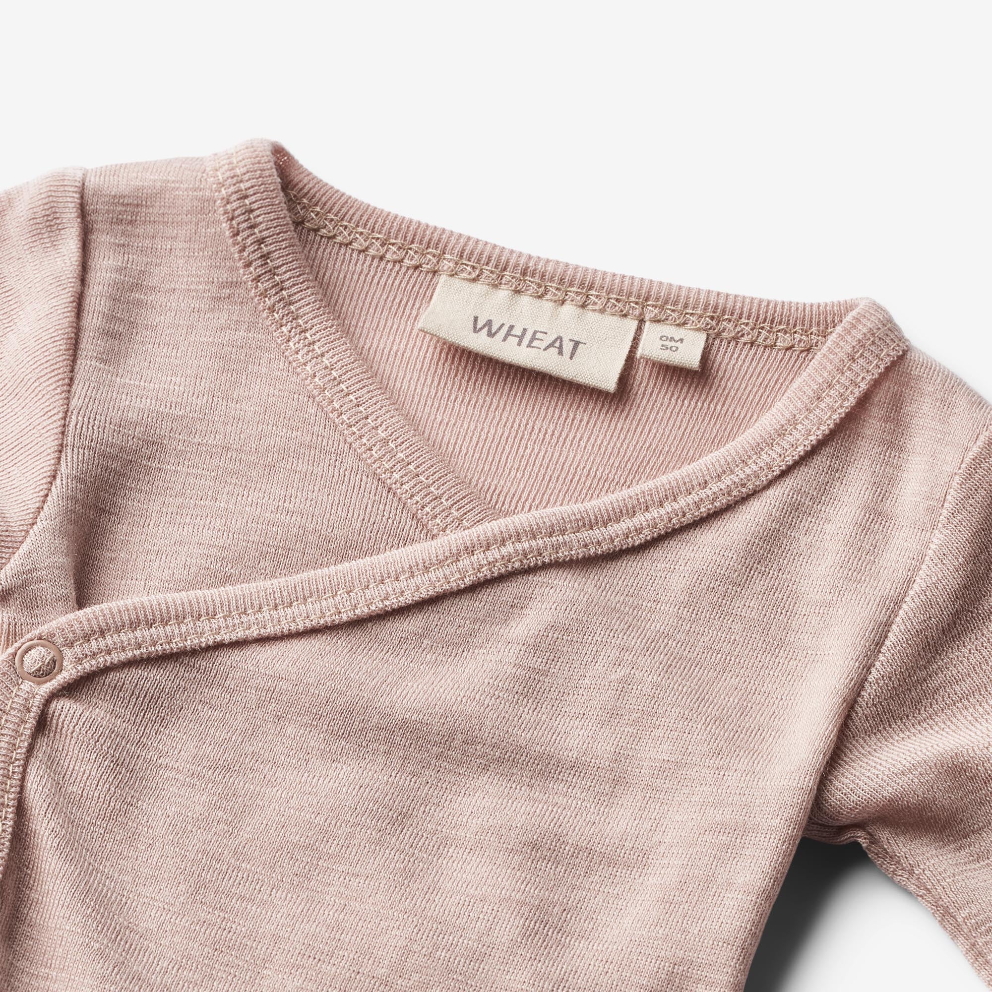 Wool Body L/S Willow - dry rose - Image 3
