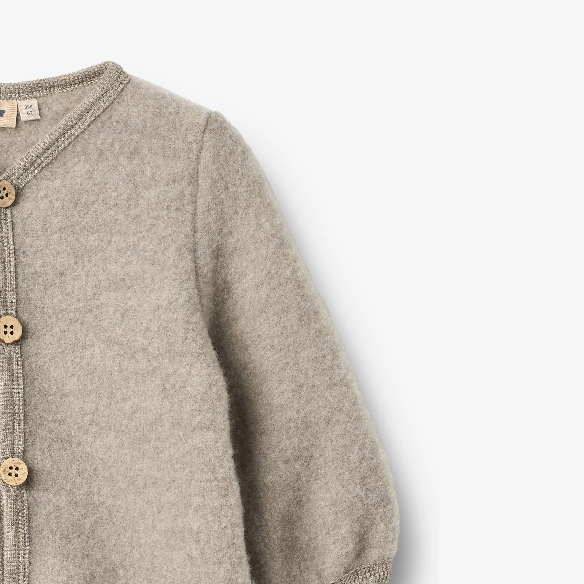 Wool Fleece Suit Levi - khaki melange - Image 3