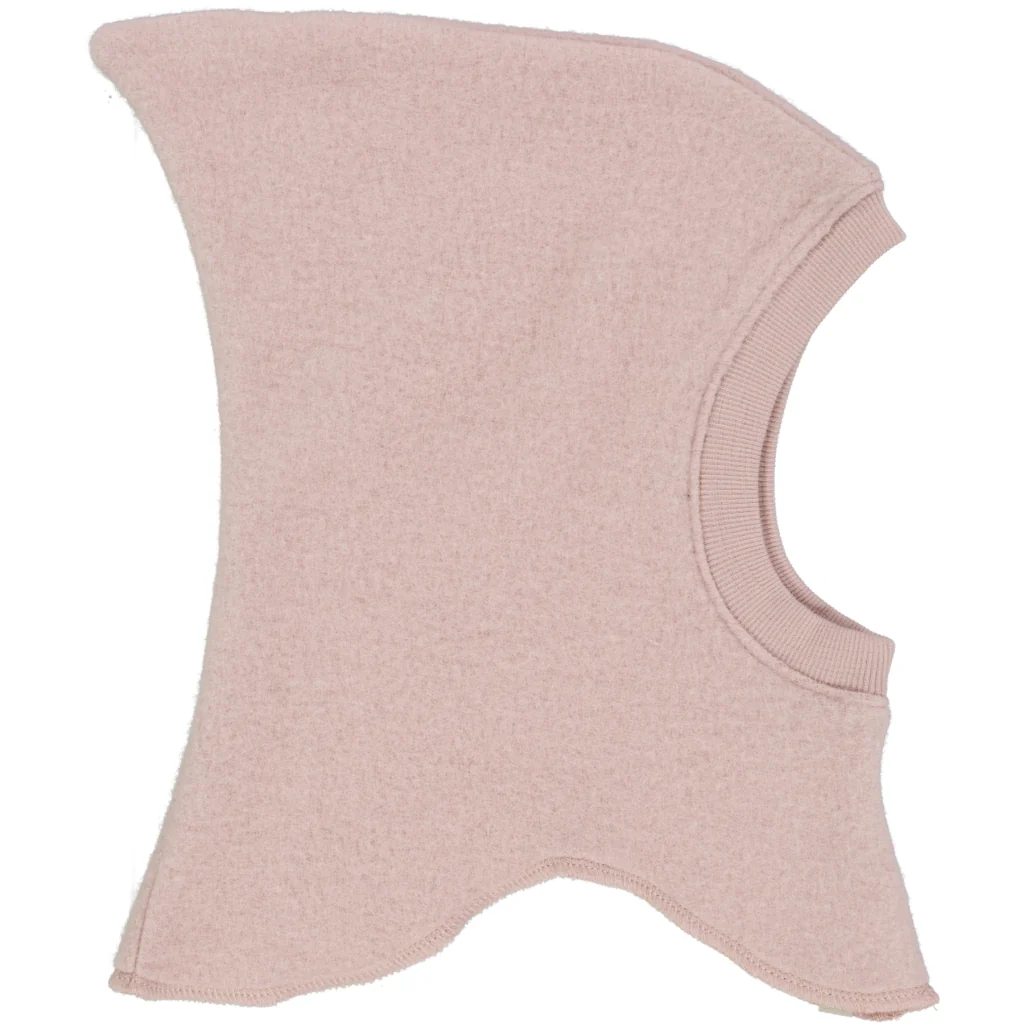 Wool Fleece Balaclave - rose powder - Image 2