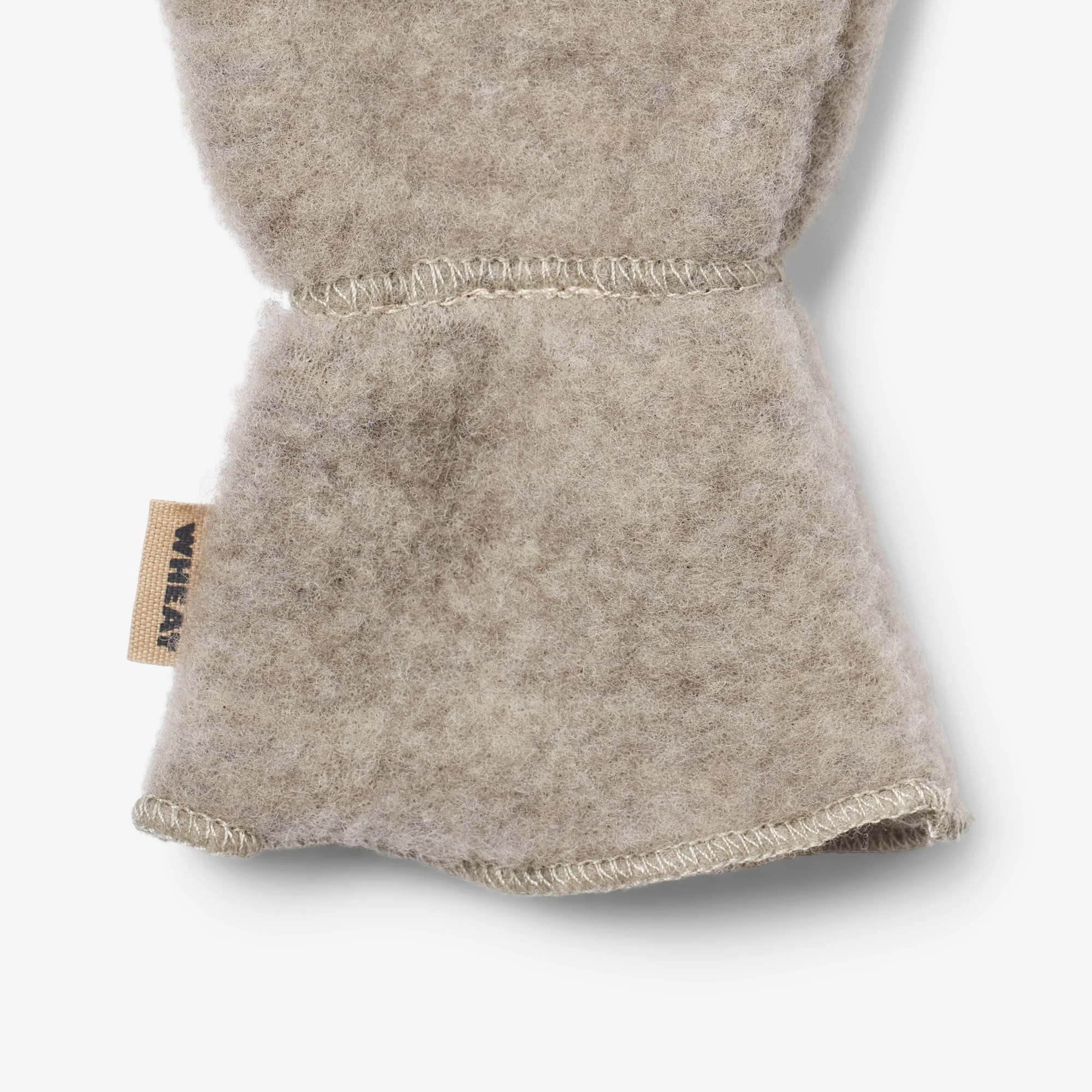 Wool Fleece Miitens Jay - khaki melange - Image 4
