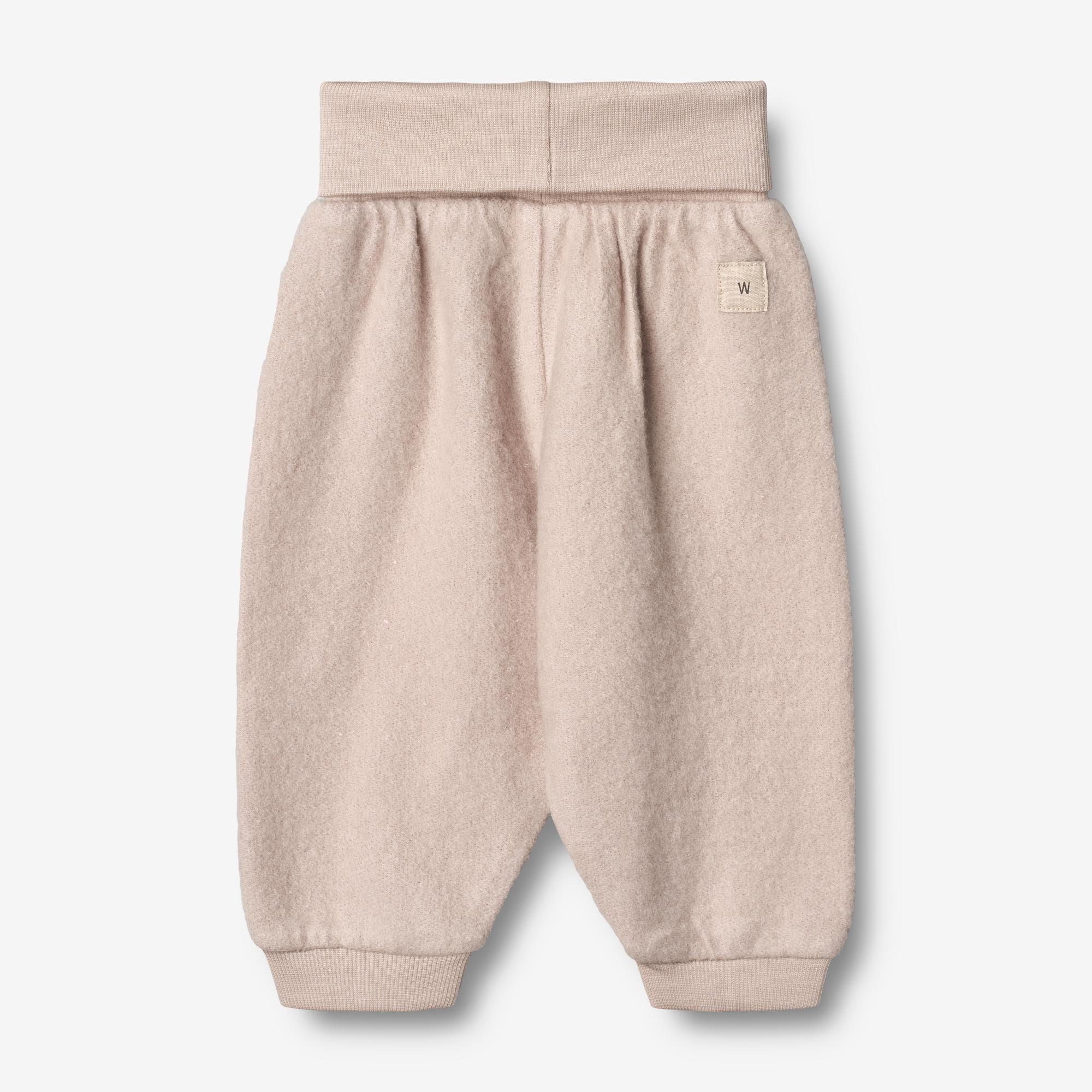 Wool Fleece Trousers | Baby - pale lilac - Image 2