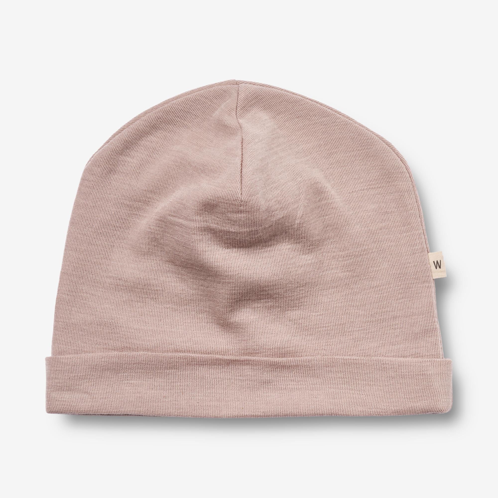 Wool Hat & Neckwarmer Arta - dark powder - Image 4