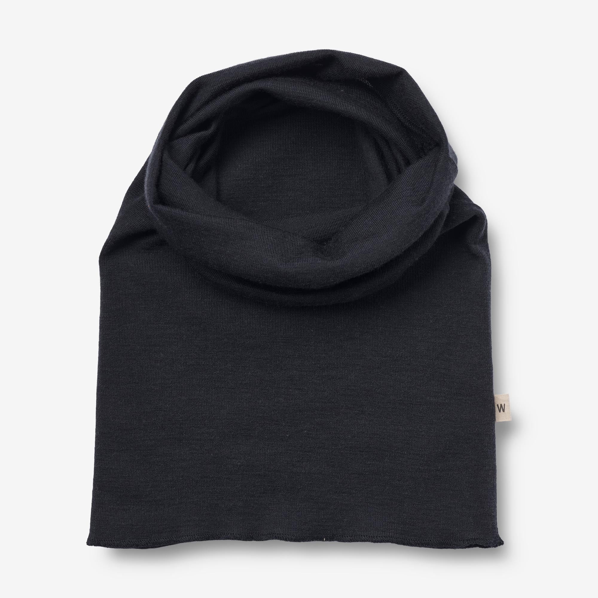 Wool Hat & Neckwarmer Arta - navy - Image 2