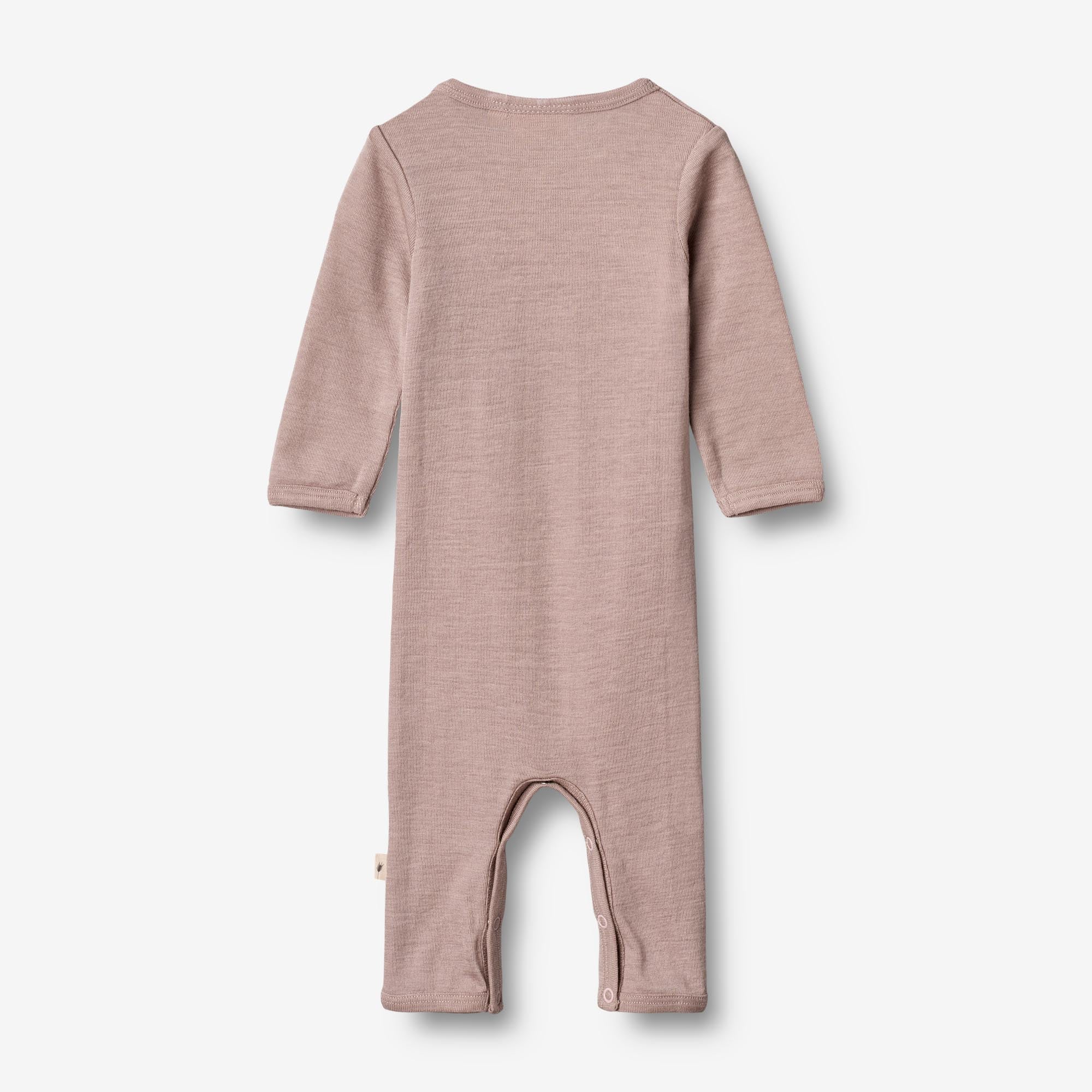 Wool Jumpsuit Gatherings | Baby - dark powder - Image 2