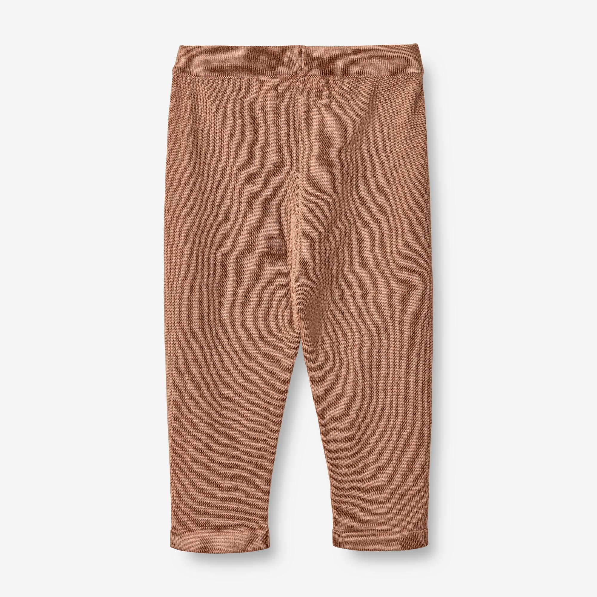 Wool Knit Trousers Neel | Baby - berry dust - Image 2