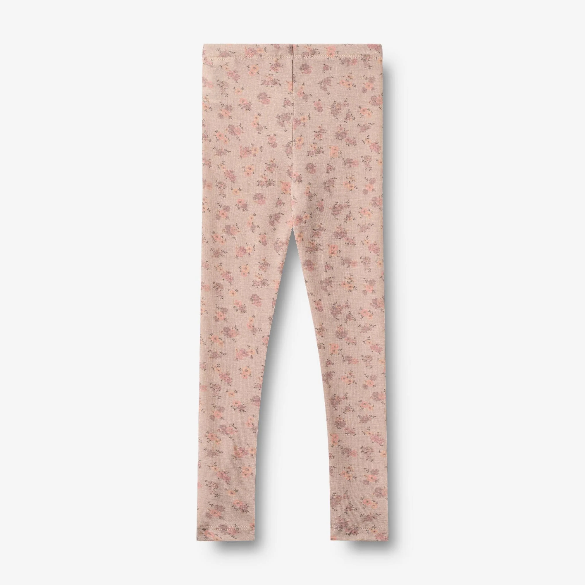 Wool Leggings Agi - lilac flowers - Image 4