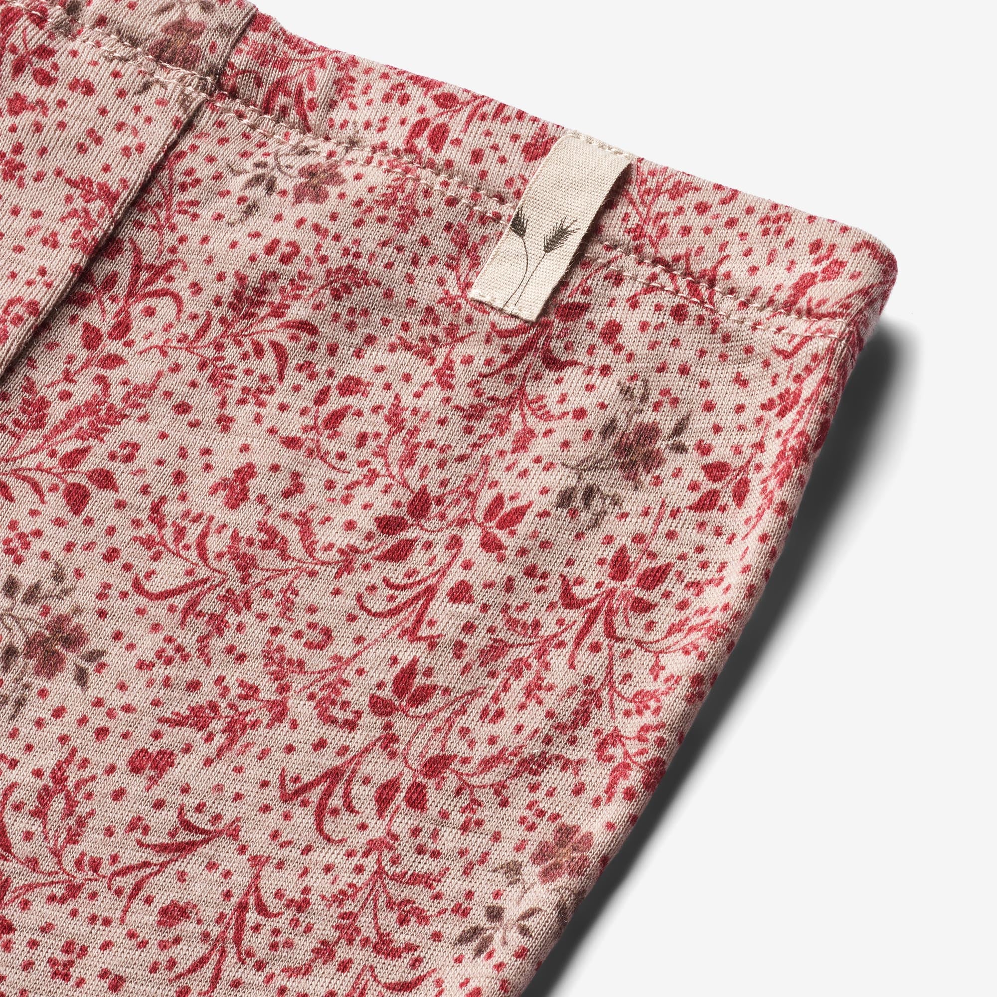 Wool Leggings - cherry flowers - Image 3