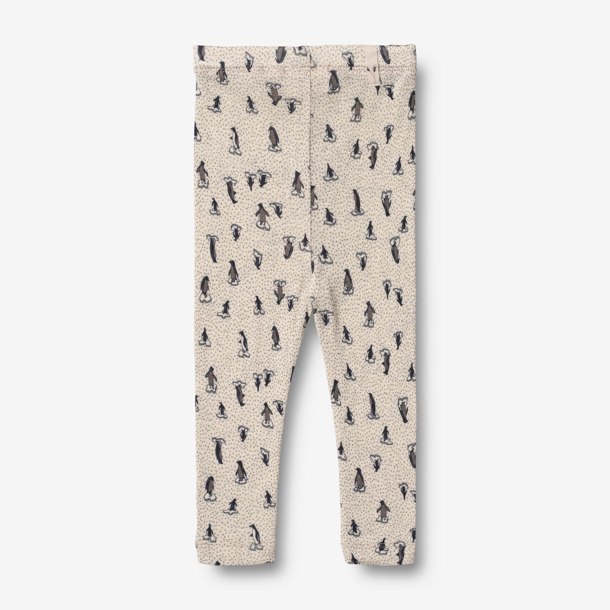 Wool Leggings | Baby - penguins on ice - Image 2