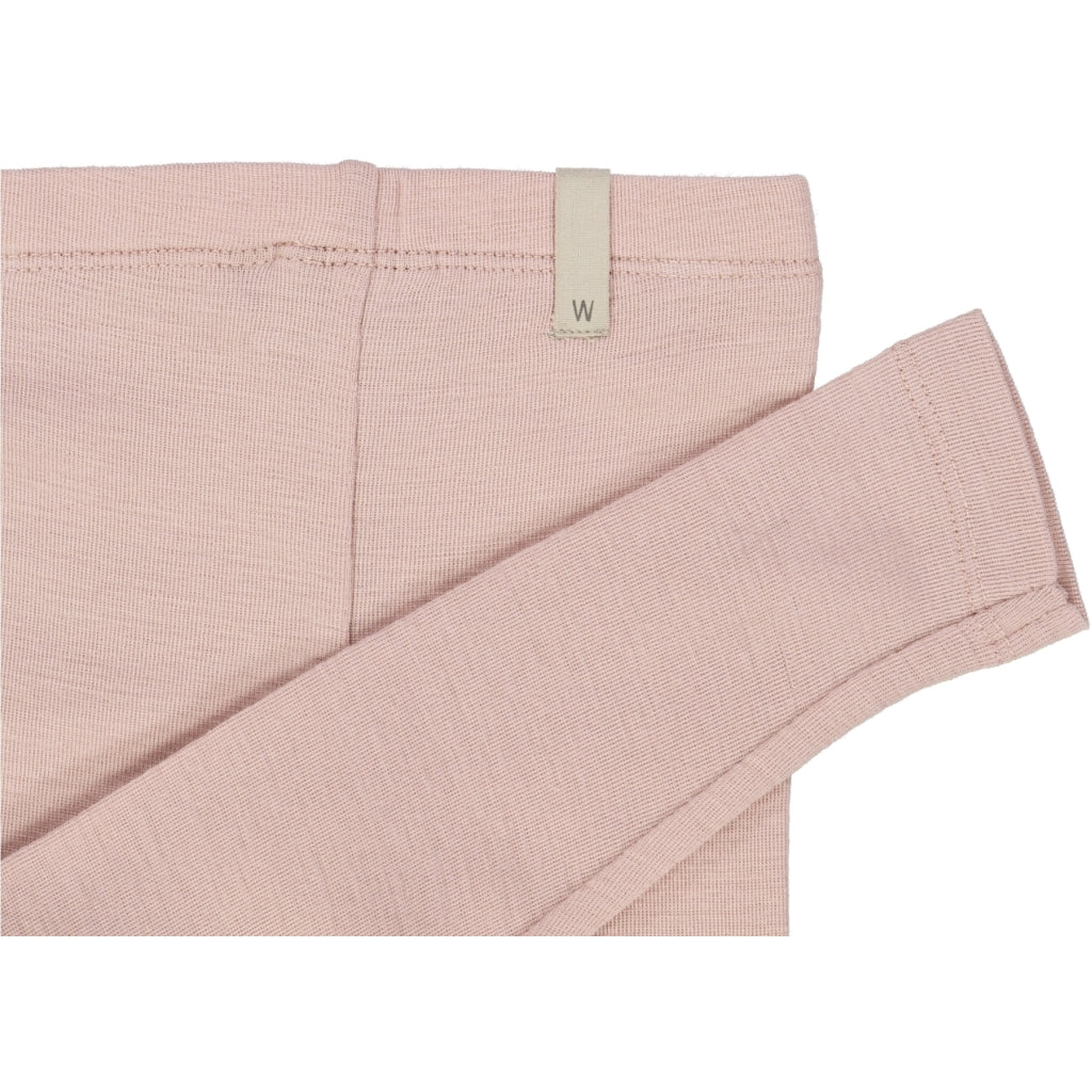 Wool Leggings - rose powder - Image 3