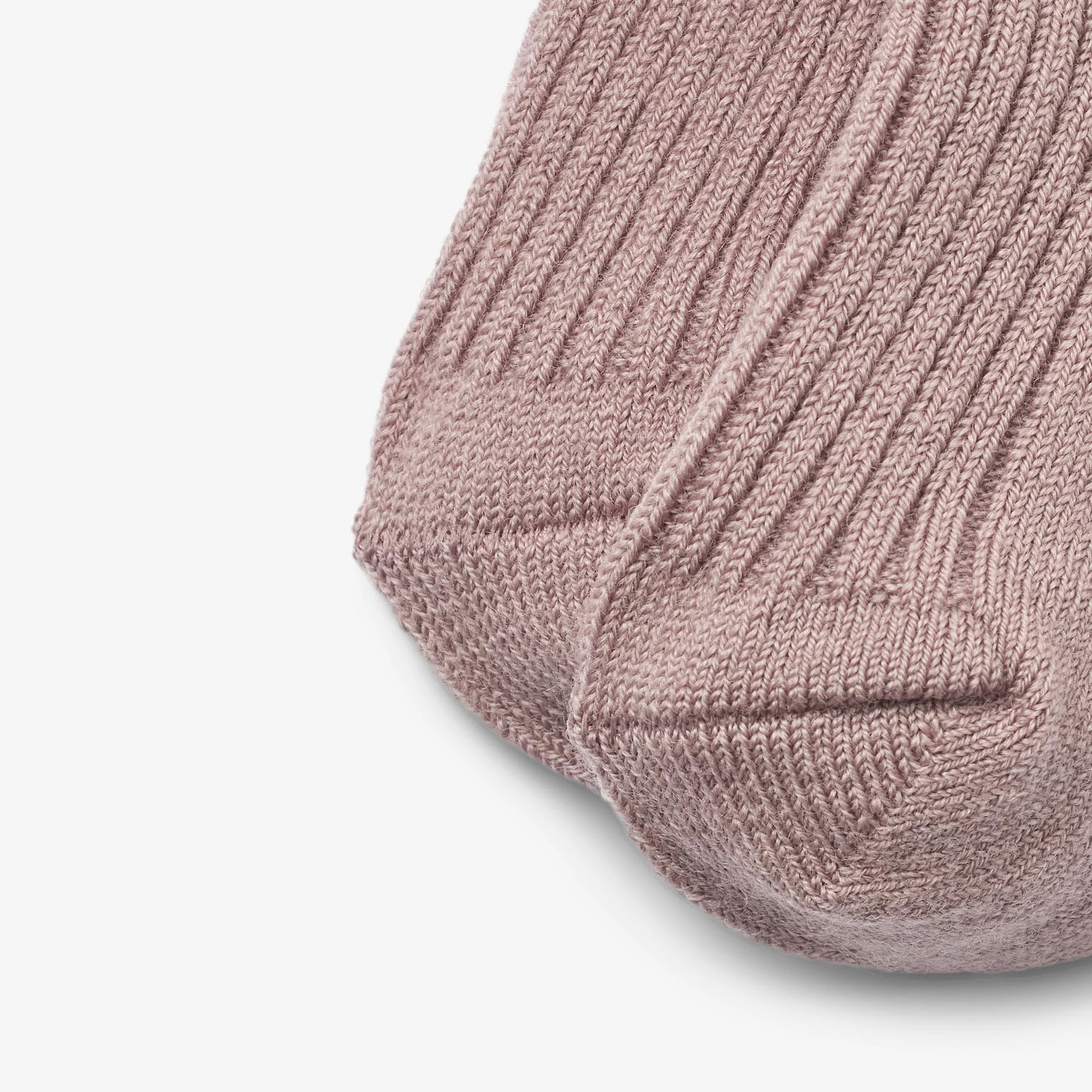 Wool Rib Socks Ziggy - dry rose - Image 5