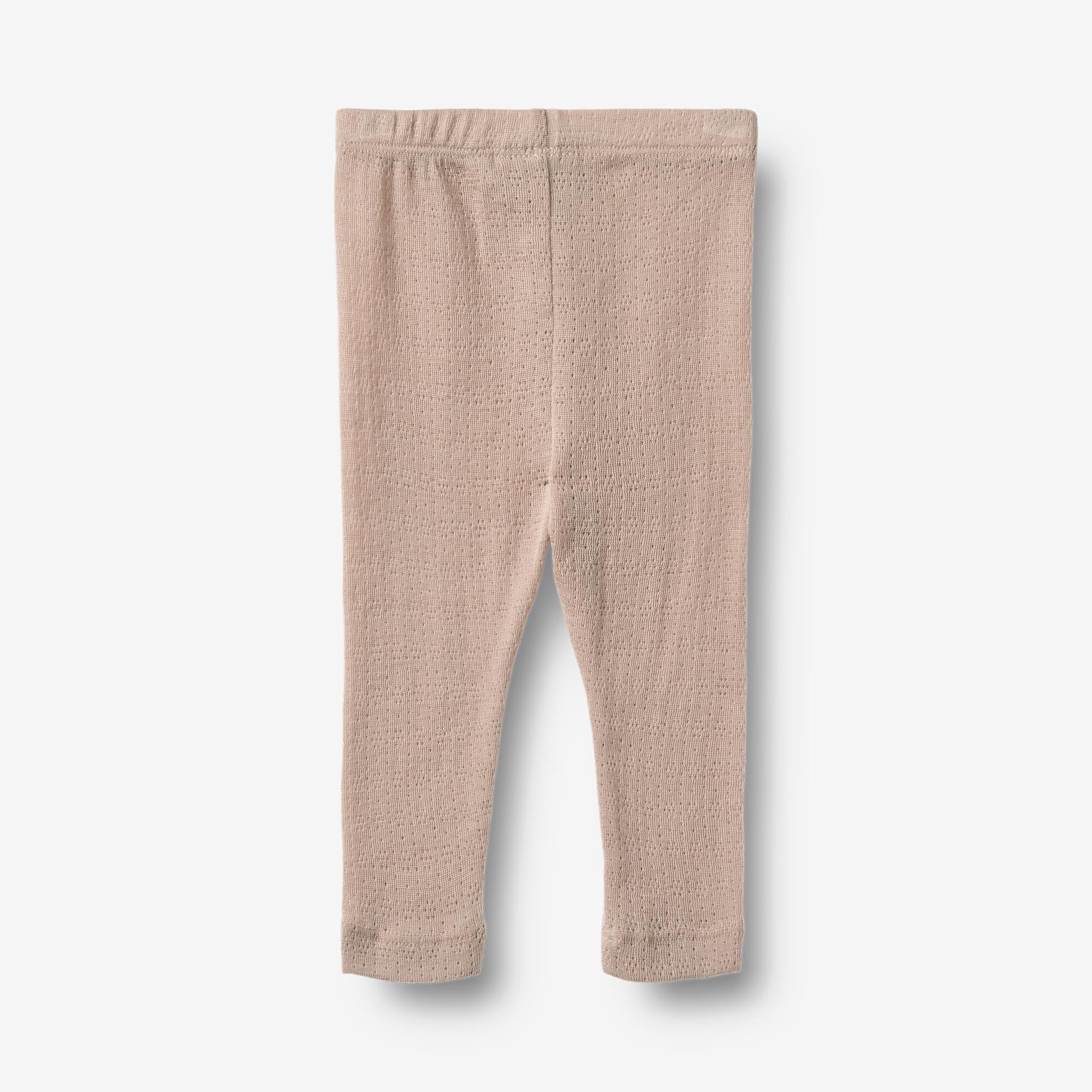 Wool/Silk Leggings Agi | Baby - pale lilac - Image 3