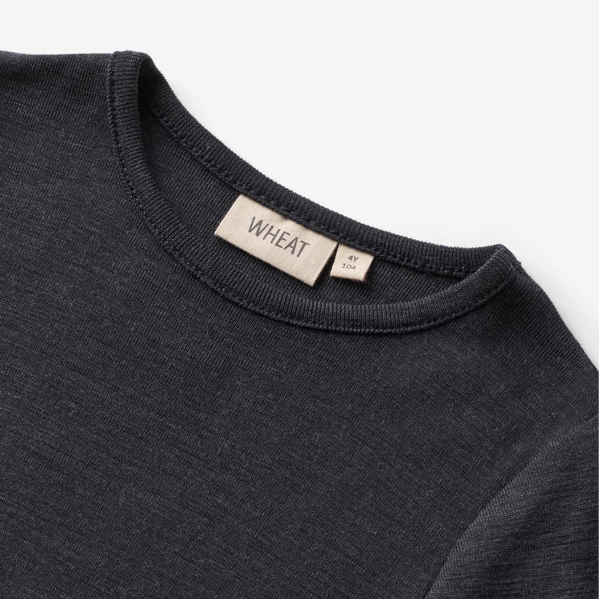 Wool T-shirt S/S Seo - navy - Image 3