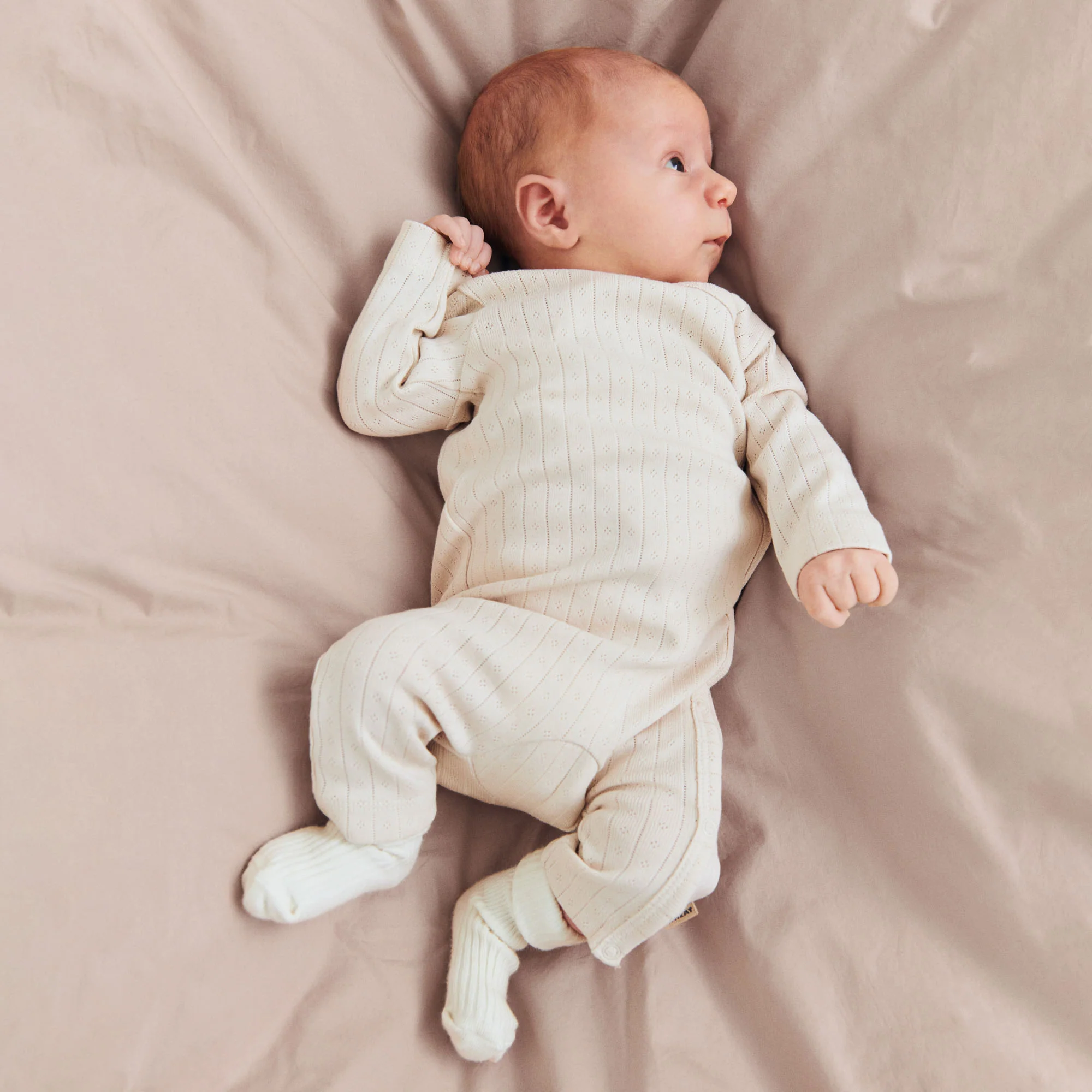Wrapsuit L/S Everest - almond peach - Image 2