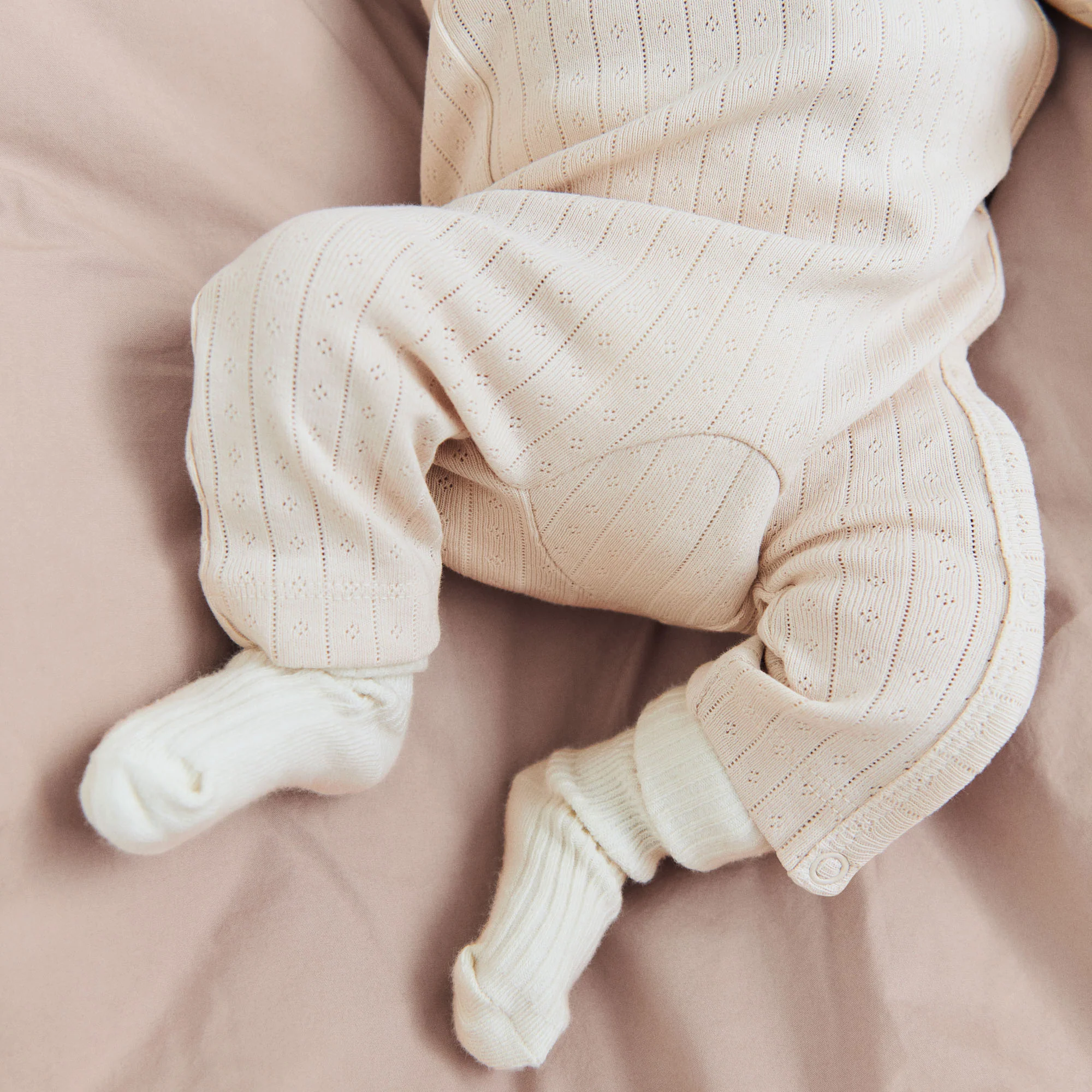 Wrapsuit L/S Everest - almond peach - Image 3
